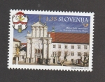 Sellos de Europa - Eslovenia -  Monasterio medieval de Ptuj