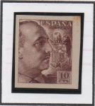 Stamps Spain -  General Franco