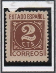 Stamps Spain -  Cifras