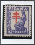 Stamps Spain -  Pro Tuberculosos