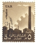 Stamps : Africa : Egypt :  fabrica