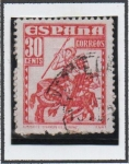 Stamps Spain -  Almirante Bonidaz
