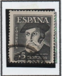 Stamps Spain -  Hernán Cortes