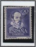 Stamps Spain -  Ruiz d' Alarcon