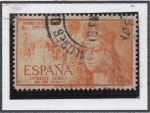 Stamps Spain -  Isabel l' Católica