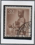 Stamps Spain -  Ntra. Sra. Monserrat