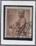 Sellos de Europa - Espaa -  Ntra. Sra. Monserrat