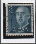 Stamps Spain -  General Franco