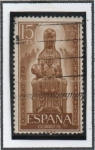 Stamps Spain -  Ntra. Sra. Monserrat