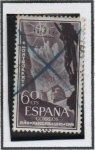 Stamps Spain -  Monasterio d' Monserrat