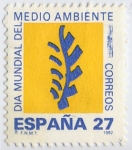 Stamps : Europe : Spain :  Día mundial del medio ambiente