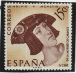 Stamps Spain -  Retrato d' Stringel