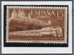 Stamps Spain -  Talgo y Monasterio d' San Lorenzo