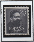 Stamps Spain -  Isaac Albeniz