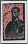 Stamps Spain -  Hernando d' Soto