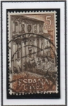 Stamps Spain -  Monasterio d' Samos: Fachada