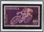Stamps Spain -  Ciclismo