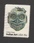 Stamps United States -  Máscara india