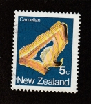 Stamps New Zealand -  Camelia