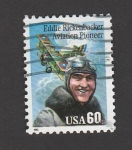 Sellos de America - Estados Unidos -  Edde Rickenbaker, pionero de la aviación