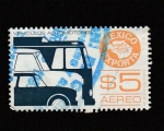 Stamps Mexico -  Méjico exporta vehículos y motores