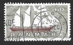 Stamps Denmark -  474 - Goleta Thuroe 