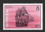 Stamps America - Bermuda -  486 - Barcos Naufragados