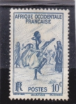 Stamps Mauritania -  DANZA