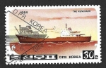 Stamps North Korea -  2415 - Barco Coreano