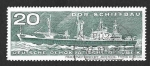 Stamps Germany -  1320 - Construcción Naval (DDR)