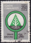 Stamps Turkey -  Conservación bosques