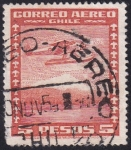 Stamps : America : Chile :  Correo aéreo