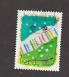 Stamps Japan -  Cometa
