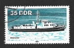 Stamps Germany -  2224 - Barcazas (DDR)