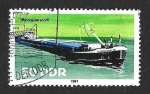 Stamps Germany -  2225 - Barcazas (DDR)