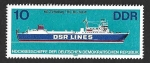 Sellos de Europa - Alemania -  2273 - Barco Oceánico (DDR)