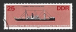 Stamps Germany -  2276 - Barco Oceánico (DDR)
