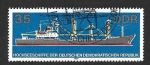 Stamps Germany -  2277 - Barco Oceánico (DDR)