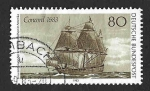 Stamps Germany -  1397 - Buque