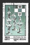 Stamps Africa - Guinea Bissau -  478 - Historia del Ajedrez