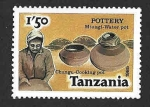 Stamps Tanzania -  279 - Cerámica