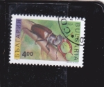 Sellos del Mundo : Europa : Bulgaria : Escarabajo ciervo (Lucan Hart)