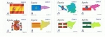 Sellos de Europa - Espaa -  Autonomías  1