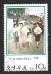 Stamps North Korea -  1424 - Pintura Moderna Coreana