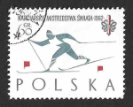 Sellos de Europa - Polonia -  1047 - Campeonatos del Mundo de Esquí en Zakopane