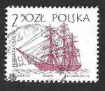 Sellos de Europa - Polonia -  1211 - Fragata Siglo XIX