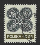 Stamps Poland -  1823 - Recorte de Papel