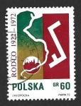 Sellos de Europa - Polonia -  1886 - L Aniversario de la Sociedad Polaca de Inmigrantes en Alemania