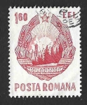 Stamps Romania -  1980 - Escudo de la República
