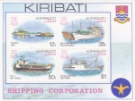 Stamps Oceania - Kiribati -  BARCOS